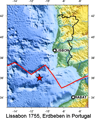 1755 Lisbon earthquake