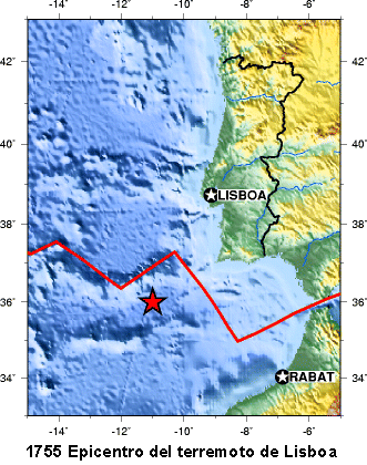 1755 Lisbon earthquake