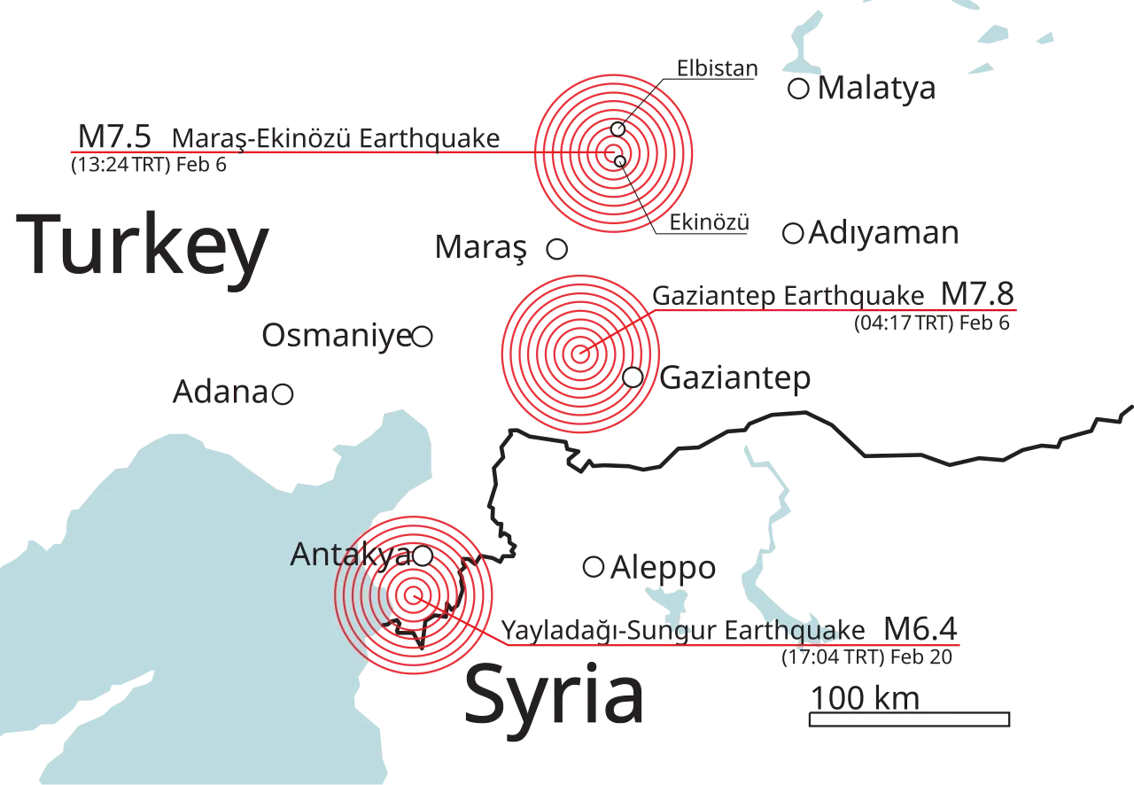 2023 Turkey–Syria earthquakes